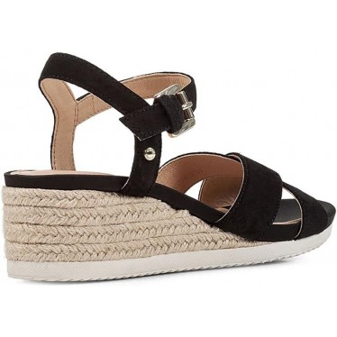 SANDALIAS GEOX ISCHIA CORDA NEGRO