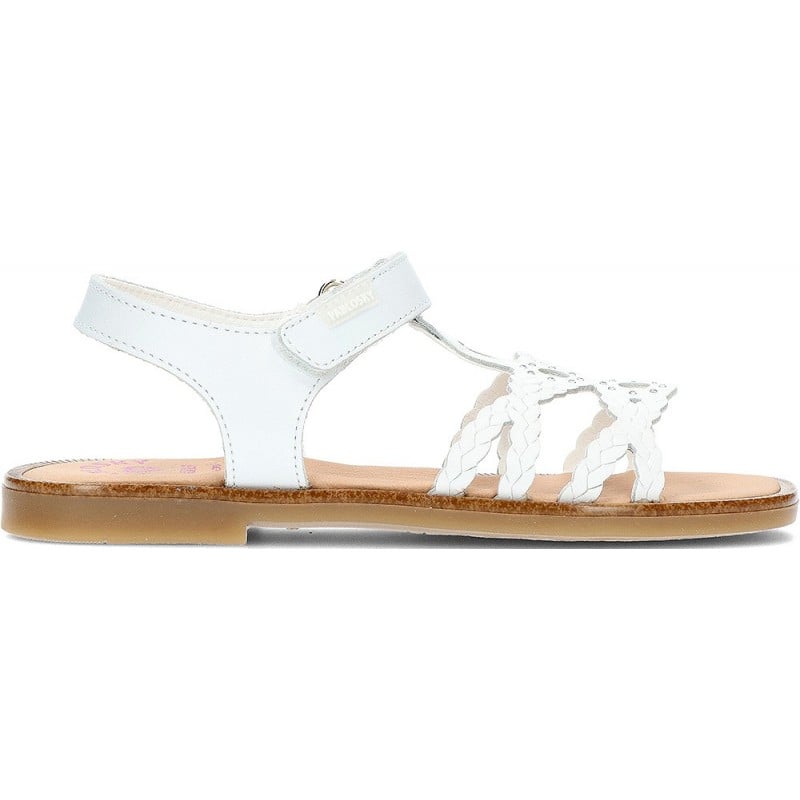 SANDALIA PABLOSKY TRENZA 427500 BLANCO