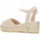 SANDALIA MACARENA SHOES GINA JAVA99 BEIGE