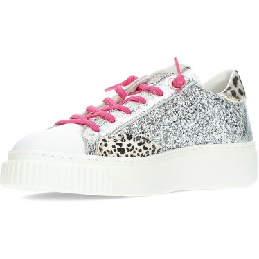 DEPORTIVAS CETTI GLITTER C1342 PLATA