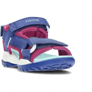 SANDALIA GEOX BOREALIS JUNIOR J450WA AZUL