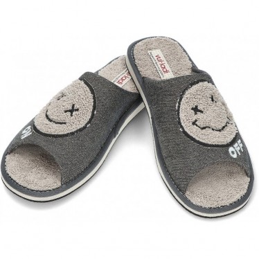 PANTUFLAS VULLADI DET 9571 GRIS