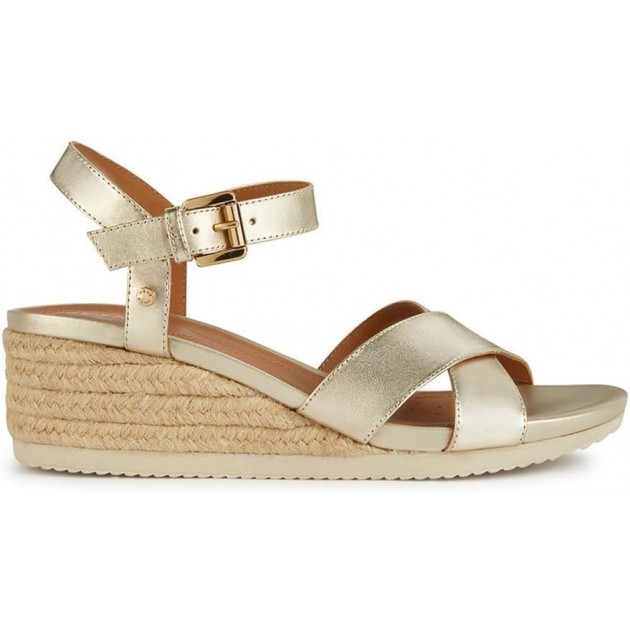 SANDALIAS GEOX ISCHIA CORDA DORADO SANDALIAS GEOX ISCHIA CORDA DORADO