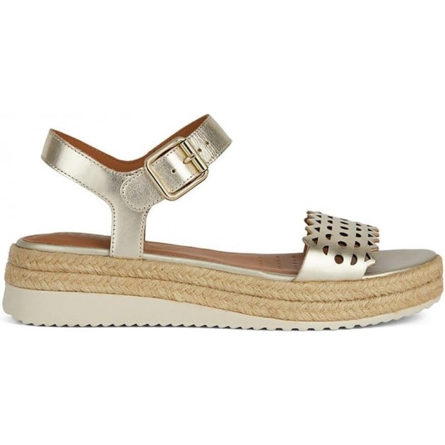 SANDALIAS GEOX D45SRA GOLD SANDALIAS GEOX D45SRA GOLD