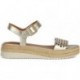 SANDALIAS GEOX D45SRA GOLD