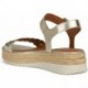 SANDALIAS GEOX D45SRA GOLD