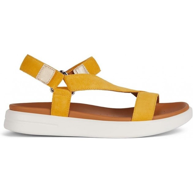 SANDALIAS GEOX D45PAB MOSTAZA SANDALIAS GEOX D45PAB MOSTAZA
