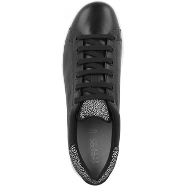 ZAPATILLA GEOX D621BA NAPPA NEGRO