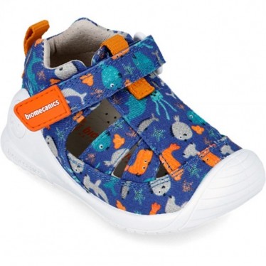 SANDALIAS BIOMECANICS 242185-A ESTAMPADO AZUL