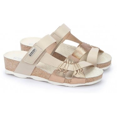 SANDALIAS PIKOLINOS MAHON W9E-0821CLC1 CHAMPAGNE