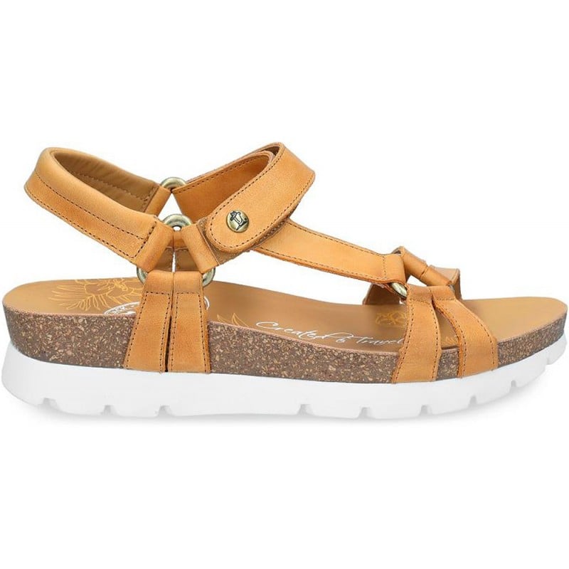 SANDALIAS DE PANAMA JACK SALLYBASICS AMARILLO