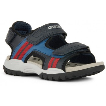 SANDALIAS GEOX BOREALIS J450RA NAVY_RED