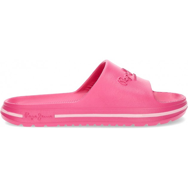 CHANCLAS PEPE JEANS BEACH SLIDE PLS70131 BRIGHT_ROSE