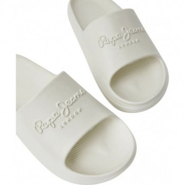 CHANCLAS PEPE JEANS BEACH SLIDE PLS70131 WHITE