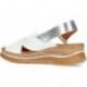 SANDALIAS PAULA URBAN 24-416 BLANCO