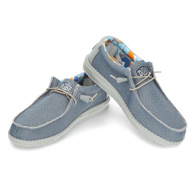 MOCASINES DUDE WALLYSOX BLUE