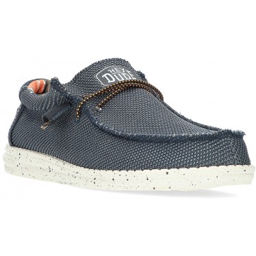 MOCASINES DUDE WALLYSOX AZUL