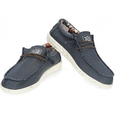 MOCASINES DUDE WALLYSOX AZUL