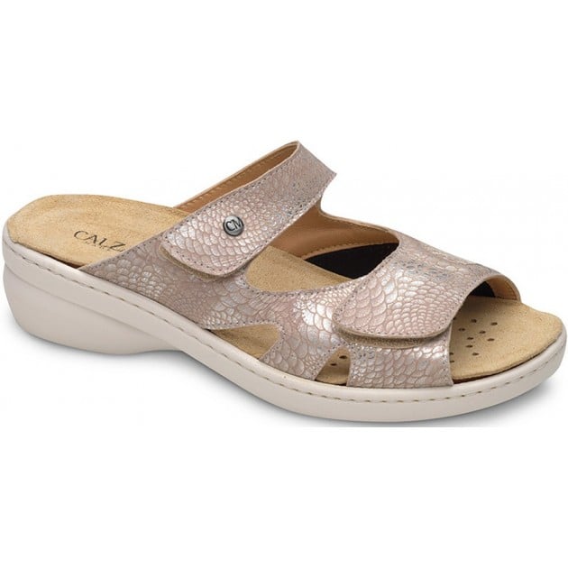 SANDALIAS ORTOPÉDICAS CALZAMEDI 0782 JUANETES BEIGE