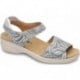 SANDALIAS ORTOPÉDICAS CALZAMEDI 0781 ACOLCHADO TRASERO BLANCO