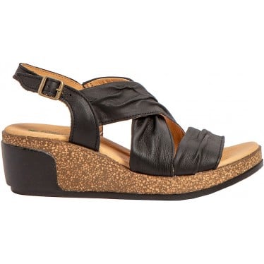 SANDALIAS EL NATURALISTA 5117 LEAVES BLACK