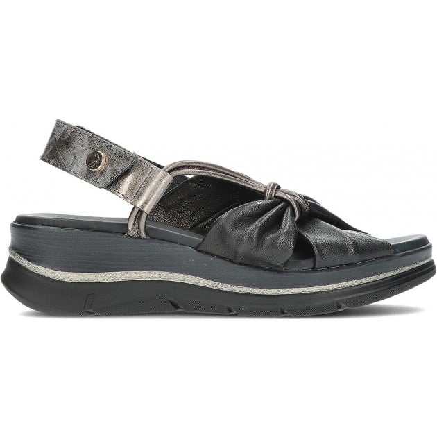 SANDALIAS PAULA URBAN 24-416 NEGRO