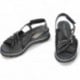 SANDALIAS PAULA URBAN 24-416 NEGRO