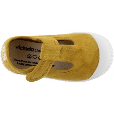 SANDALIAS VICTORIA 136625 LONA UNISEX CURRY