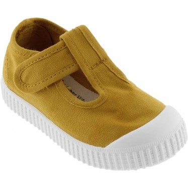 SANDALIAS VICTORIA 136625 LONA UNISEX CURRY