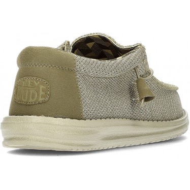 MOCASINES DUDE WALLYSOX BEIGE