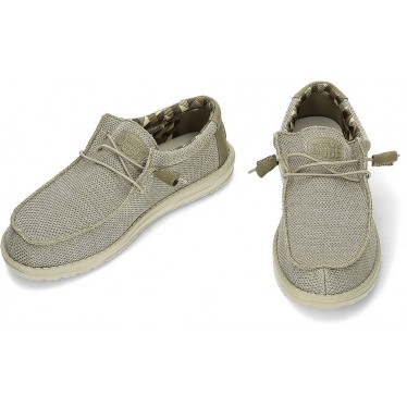 MOCASINES DUDE WALLYSOX BEIGE