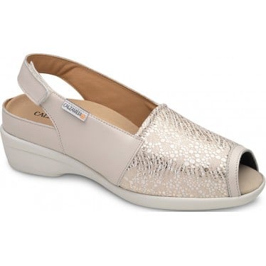 SANDALIAS ORTOPÉDICAS CALZAMEDI 0785 PLANTILLAS BEIGE