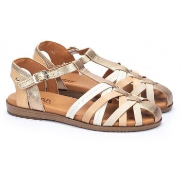 SANDALIAS PIKOLINOS W8Q-0803CLC1 FORMENTERA CHAMPAGNE