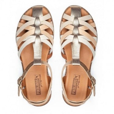 SANDALIAS PIKOLINOS W8Q-0803CLC1 FORMENTERA CHAMPAGNE