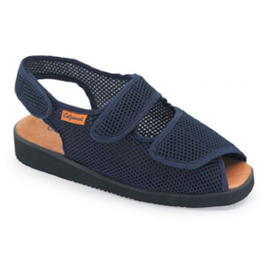 CALZAMEDI DOMESTICO ZAPATILLA DE TELA COMODA UNISEX AZUL