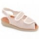 CALZAMEDI DOMESTICO ZAPATILLA DE TELA COMODA UNISEX BEIGE