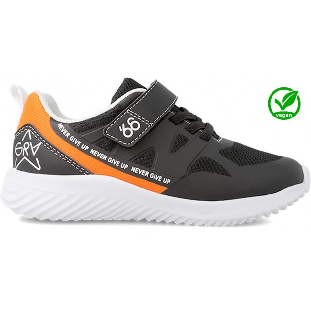 DEPORTIVA ELÁSTICA GARVALIN 231830-A VEGAN NEGRO DEPORTIVA ELÁSTICA GARVALIN 231830-A VEGAN NEGRO