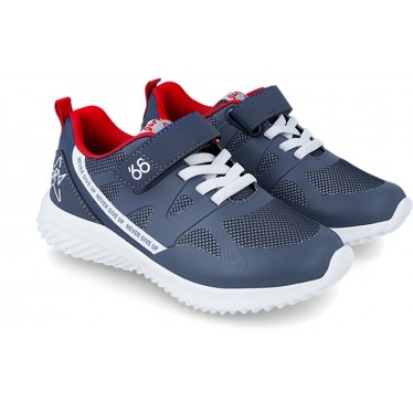 DEPORTIVA ELÁSTICA GARVALIN 231830-A VEGAN AZUL_MARINO
