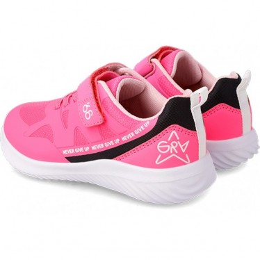 DEPORTIVA ELÁSTICA GARVALIN DRY FEELING 231830 VEGAN FUCSIA