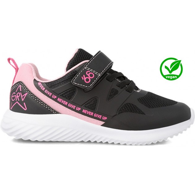 DEPORTIVA ELÁSTICA GARVALIN DRY FEELING 231830 VEGAN NEGRO