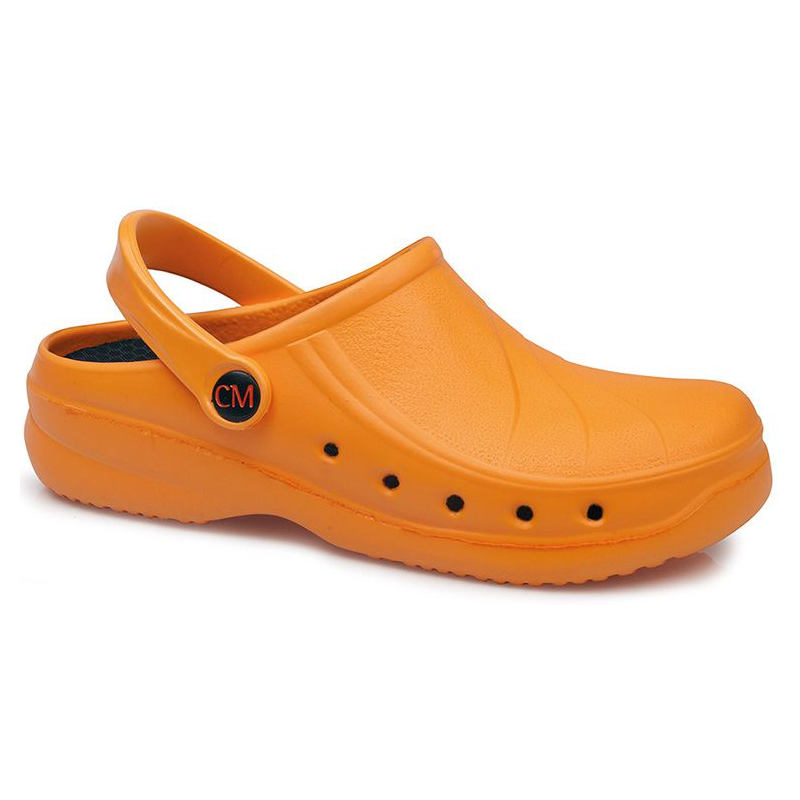 CALZAMEDI ZUECO DE TRABAJO ANATOMICO UNISEX NARANJA