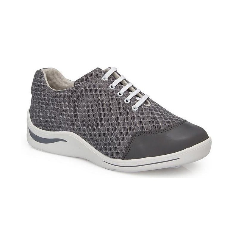 ZAPATILLAS CALZAMEDI DIABETICO SPORT GRIS