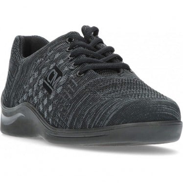 ZAPATILLAS ORTOPÉDICAS MUJER CALZAMEDI 0752 NEGRO