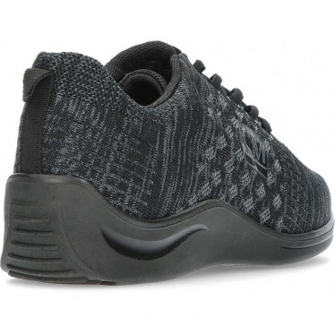 ZAPATILLAS ORTOPÉDICAS MUJER CALZAMEDI 0752 NEGRO