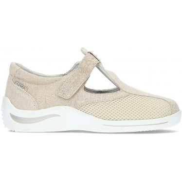 ZAPATO CALZAMEDI DIABETICO 0766 BEIGE