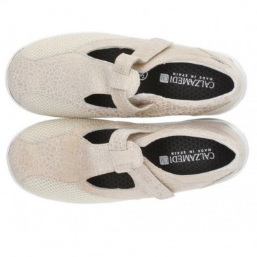 ZAPATO CALZAMEDI DIABETICO 0766 BEIGE