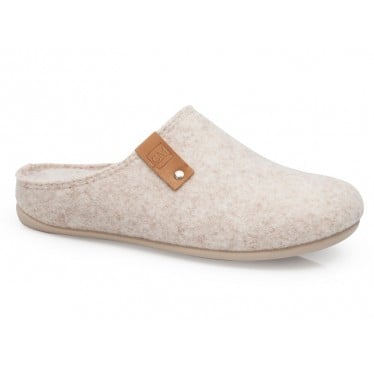 CALZAMEDI ZAPATILLAS DE ESTAR POR CASA UNISEX 6578 BEIGE