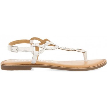 Sandalias GIOSEPPO 69111 Merignas trenzadas BLANCO