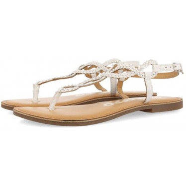 Sandalias GIOSEPPO 69111 Merignas trenzadas BLANCO