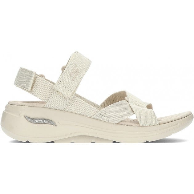 Sandalias Skechers Go Walk Arch Fit 140808 NATURAL Sandalias Skechers Go Walk Arch Fit 140808 NATURAL